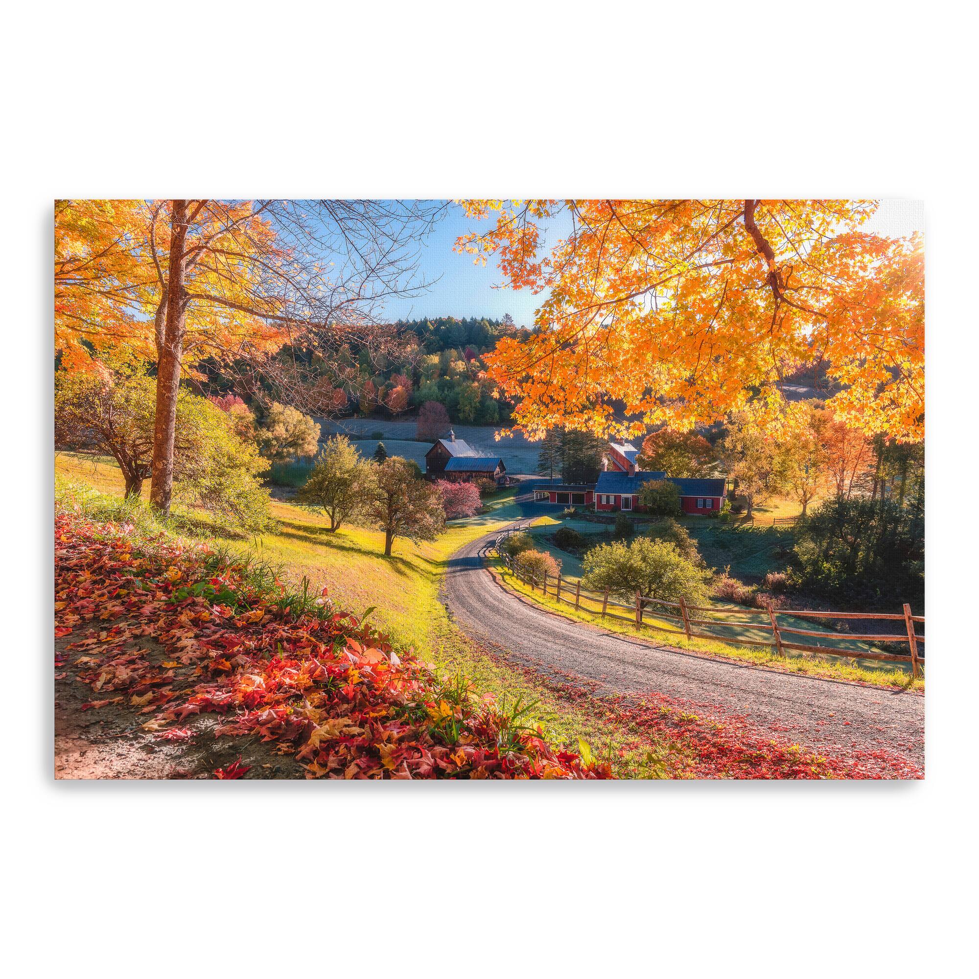 Lumaprints Sleepy Hollow Ranch Vermont Giclée Canvas